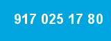 917 025 17 80 917 025 17 80